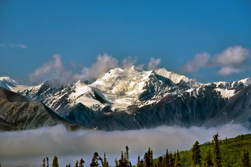 Mat Su Mountain Range Alasaka