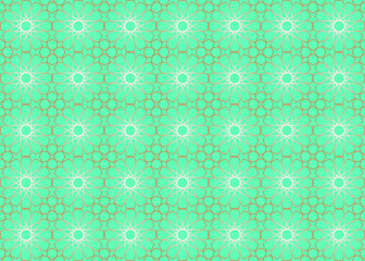 Seamless Geometric background pattern. Colorful Decorative graphic pattern made of circles. vector illustration EPS 10
