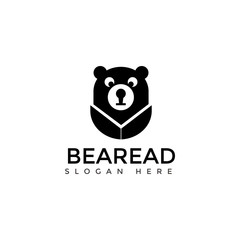 Simple Bear Reding The Book Logo