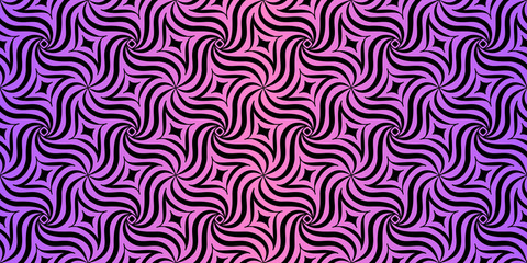 Optical illusion background. Abstract seamless pattern