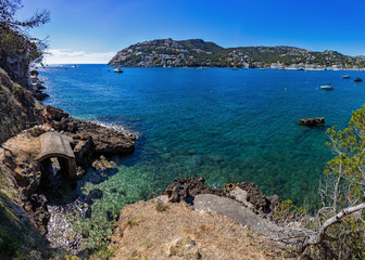 Panoramic  view of port Andratx , Mallorca