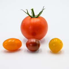 Tomate et tomates cerise