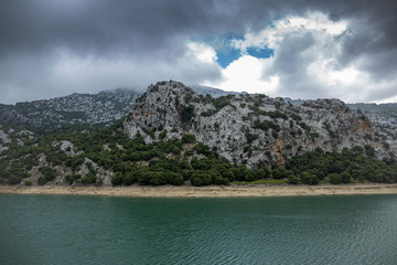  Lake Cuber  in Sierra deTramuntana mountains on Mallorca island