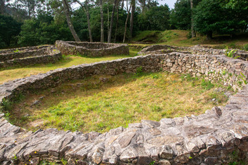Restos de la ciudad celta.