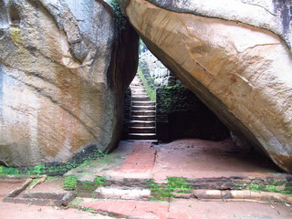 Ancient ruins, Sigiriya, Sri Lanka