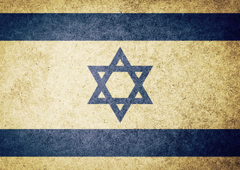 Grunge Flag of Israel