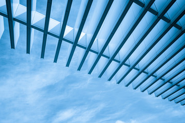 Metal Skylight Structure of Art Center Building