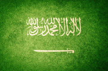 Grunge Flag of Saudi Arabia - 287398534