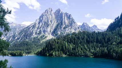 Obraz na płótnie Canvas Mountains landscape in summertime