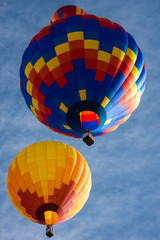 Hot air baloons over Colorado Springs