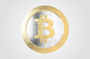 Cryptocurrencies Bitcoin Coin 3D Render