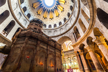 View of church of the Holy Sepulchre