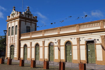 Naklejka premium Market central in Pelotas, Brasil