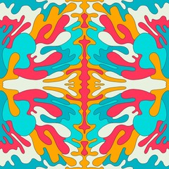 Naklejka premium abstract colored background with circle.