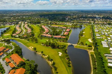 Foto op Canvas Golfbaanbuurten in Napels, Florida, VS © Felix Mizioznikov