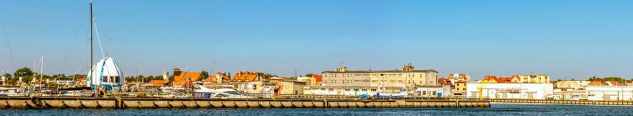 Entrance to the Port of Hel, Pomerania, Poland
