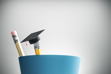 Modern graduation concept