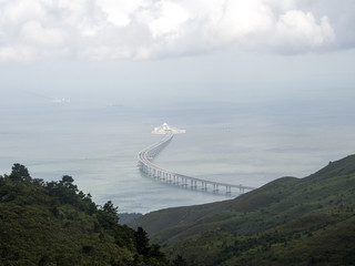 Underwater Section of the New Hong Kong–Zhuhai–Macao Bridge