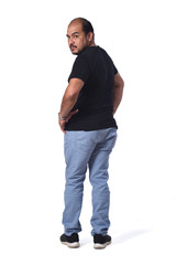 Fototapeta premium full portrait of a latin american man