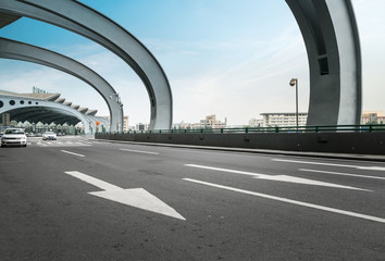 Airport Expressway in Qingdao, China