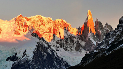 Fototapeta na wymiar Cerro Torre mountain. Argentina, Patagonia