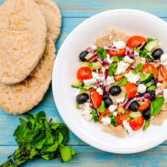 Chunky Fresh Healthy Greek Salad