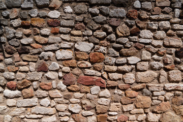 background texture wall of stone ochres