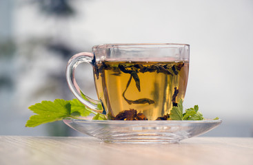 cup of green tea