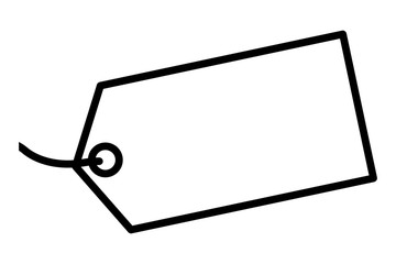 gz452 GrafikZeichnung - german: Preisschild Zeichen - english: price tag icon: close-up - simple template isolated on white background - 1komma5zu1 xxl g8500