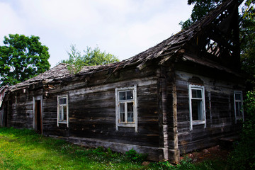 the building affected by the hurricane