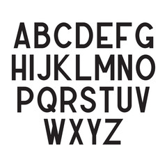 Condensed typeface