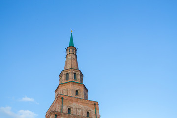 The Soyembika tower in Kazan Kremlin
