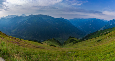 Fototapeta na wymiar Panorama of Tatra Mountains from Poland