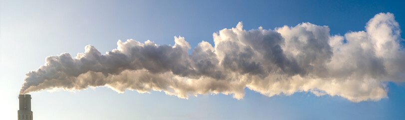 Schornstein, Rauch, Luftverschmutzung, Qualm, Klimawandel, Umweltverschmutzung, Verschmutzung,...