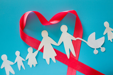 Adopt a child concept image