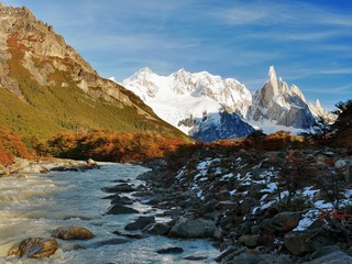 Fototapeta na wymiar Cerro Torre. Amazing mountains in Patagonia, Argentina