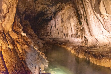 Limestone caves