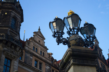 Fototapeta na wymiar Dresden arhitectural landmark