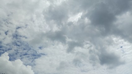 Obraz premium Cloud Formations On A Warm Summer Day