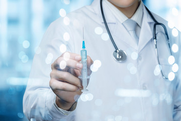 The concept of preventive vaccination of the population.