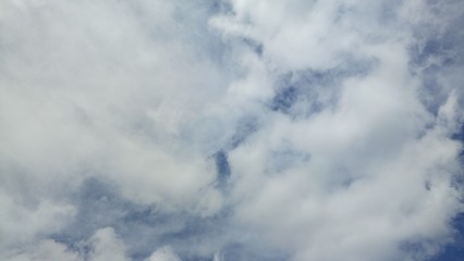 Cloud Formations On A Warm Summer Day