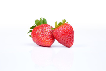 Strawberry isolated on white background