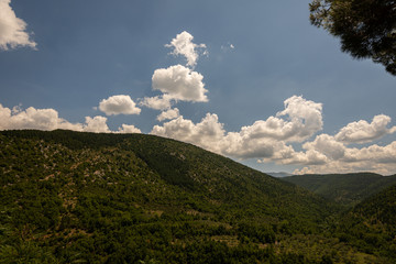 Mountains of the Maiella National Park. Wonderful summer landscape. 