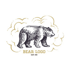 Logotype of the bear.