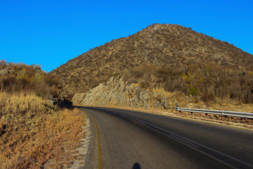 road in the mountains