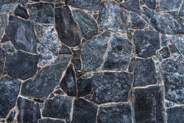 texture - wall of unpolished rough stone