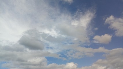 Cloud Formations On A Warm Summer Day