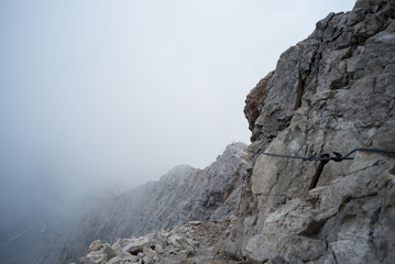 Zugspitze wanderung wandern berg hike hiking alpen hochalpin alpin klettern