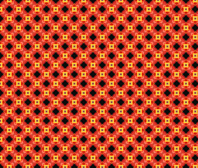 Floral seamless repeated abstract geometrical pattern, kaleidoscop