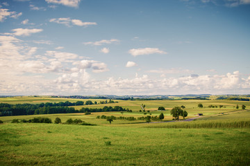 Obraz premium Landschaft um die Kapelle Reifenberg